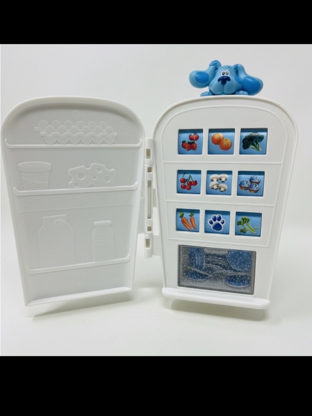 Nickelodeon Blue's Clues & You! Snack Match Memory Board Game Complete EUC 3+